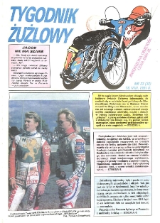 Tygodnik Żużlowy 1991.08.18 R.2 Nr33(38)