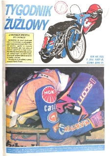 Tygodnik Żużlowy 1991.12.01 R.2 Nr48(53)
