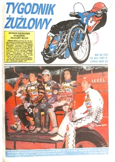 Tygodnik Żużlowy 1991.12.15 R.2 Nr50(55)