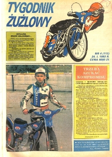 Tygodnik Żużlowy 1993.01.24 R.4 Nr4(113)