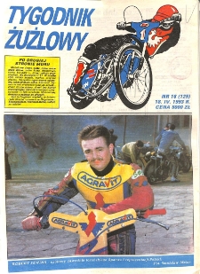 Tygodnik Żużlowy 1993.04.18 R.4 Nr16(125)