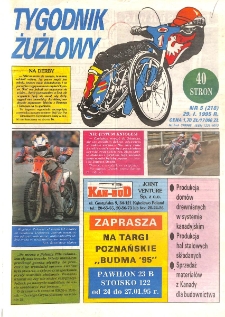 Tygodnik Żużlowy 1995.01.29 R.5 Nr5(218)