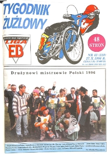 Tygodnik Żużlowy 1996.10.27 R.6 Nr43(310)