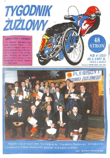 Tygodnik Żużlowy 1997.01.26 R.7 Nr4(323)