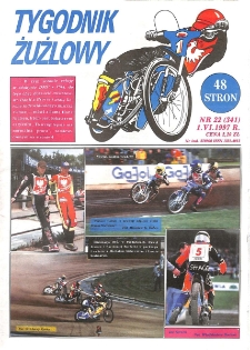 Tygodnik Żużlowy 1997.06.01 R.7 Nr22(341)