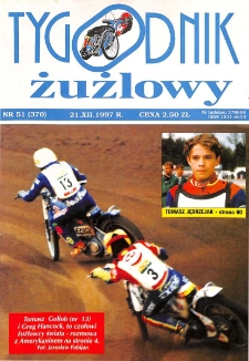 Tygodnik Żużlowy 1997.12.21 R.7 Nr51(370)