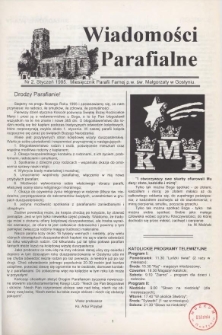 Wiadomości Parafialne 1995.01 Nr 2