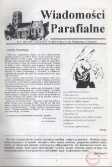 Wiadomości Parafialne 1995.05 Nr 6