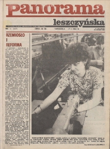 Panorama Leszczyńska 1988.01.17 R.10 Nr3(417)