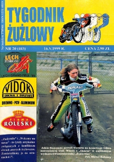Tygodnik Żużlowy 1999.05.16 R.9 Nr20(443)