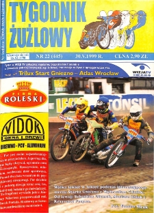 Tygodnik Żużlowy 1999.05.30 R.9 Nr22(445)