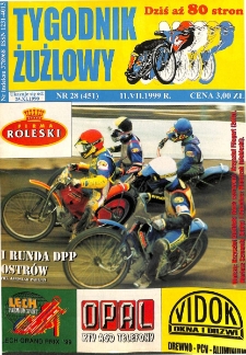 Tygodnik Żużlowy 1999.07.11 R.9 Nr28(451)