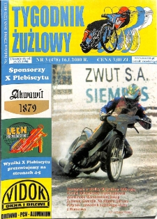 Tygodnik Żużlowy 2000.01.16 R.10 Nr3(478)