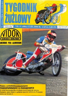 Tygodnik Żużlowy 2000.03.12 R.10 Nr11(486)