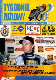 Tygodnik Żużlowy 2000.06.21 R.10 Nr25(500)