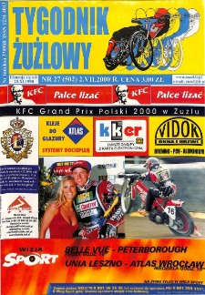 Tygodnik Żużlowy 2000.07.02 R.10 Nr27(502)