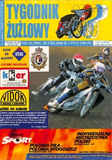 Tygodnik Żużlowy 2000.08.20 R.10 Nr34(509)
