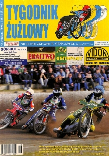 Tygodnik Żużlowy 2001.04.22 R.11 Nr16(544)