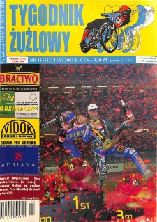 Tygodnik Żużlowy 2001.06.24 R.11 Nr25(553)
