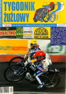 Tygodnik Żużlowy 2001.05.13 R.11 Nr19(547)