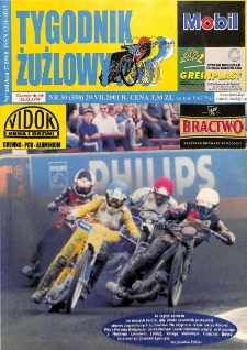 Tygodnik Żużlowy 2001.07.29 R.11 Nr30(558)