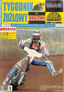 Tygodnik Żużlowy 2001.08.19 R.11 Nr33(561)