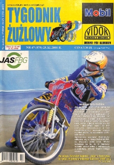 Tygodnik Żużlowy 2001.11.25 R.11 Nr47(575)