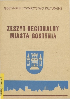 Zeszyt regionalny Miasta Gostynia