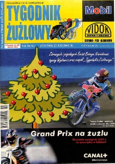 Tygodnik Żużlowy 2001.12.23 R.11 Nr51/52 (579/580)