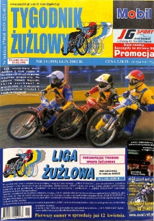 Tygodnik Żużlowy 2002.04.14 R.12 Nr15(595)