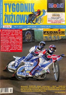 Tygodnik Żużlowy 2002.11.24 R.12 Nr47(627)