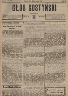 Głos Gostyński 1925.09.30 R. 7 Nr 77