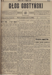Głos Gostyński 1925.11.07 R. 7 Nr 88