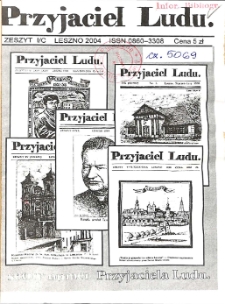 Przyjaciel Ludu 2004 Nr1