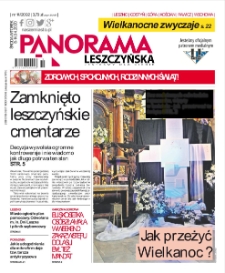Panorama Leszczyńska 2020.04.08 R.42 Nr14(2092)