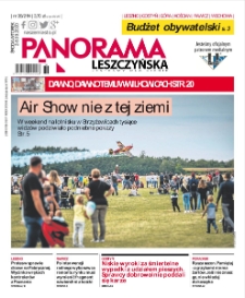 Panorama Leszczyńska 2020.09.02 R.42 Nr35(2114)