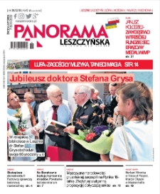 Panorama Leszczyńska 2022.09.07 R.44 Nr36(2219)