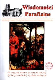 Wiadomości Parafialne 2008.12 Nr11 (155)
