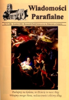 Wiadomości Parafialne 2009.12 Nr11 (166)