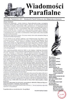 Wiadomości Parafialne 2011.10 Nr9 (186)