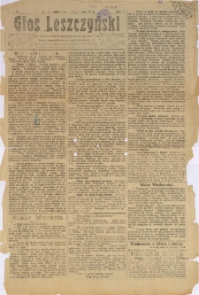Głos Leszczyński 1920.11.27 R.1 Nr223
