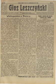 Głos Leszczyński 1924.10.17 R.5 Nr240