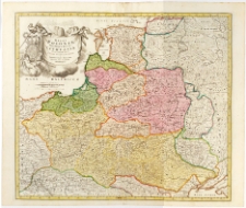 Regnii Poloniae, Magnique Ducat, Lithuaniae Nova et exacta Tabula ad mentem Starovolcii descripta