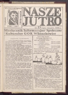 Nasze Jutro 1991.07/08 Nr 15