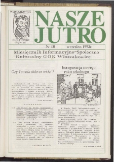 Nasze Jutro 1993.09 Nr 40