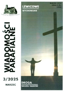 Wiadomości Parafialne 2025.03 Nr3