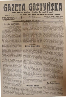 Gazeta Gostyńska 1913.12.28 R.1 Nr 119