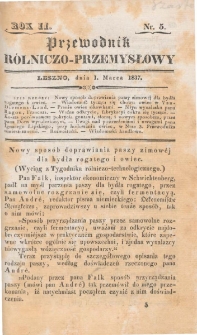 Przewodnik Rolniczo-Przemysłowy 1837.03.01 R.2 Nr5