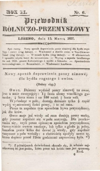 Przewodnik Rolniczo-Przemysłowy 1837.03.15 R.2 Nr6