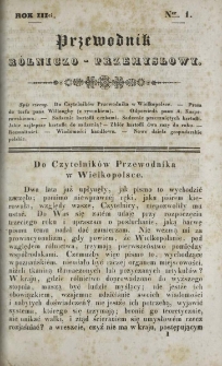 Przewodnik Rolniczo-Przemysłowy 1838-1839 R.3 Nr1